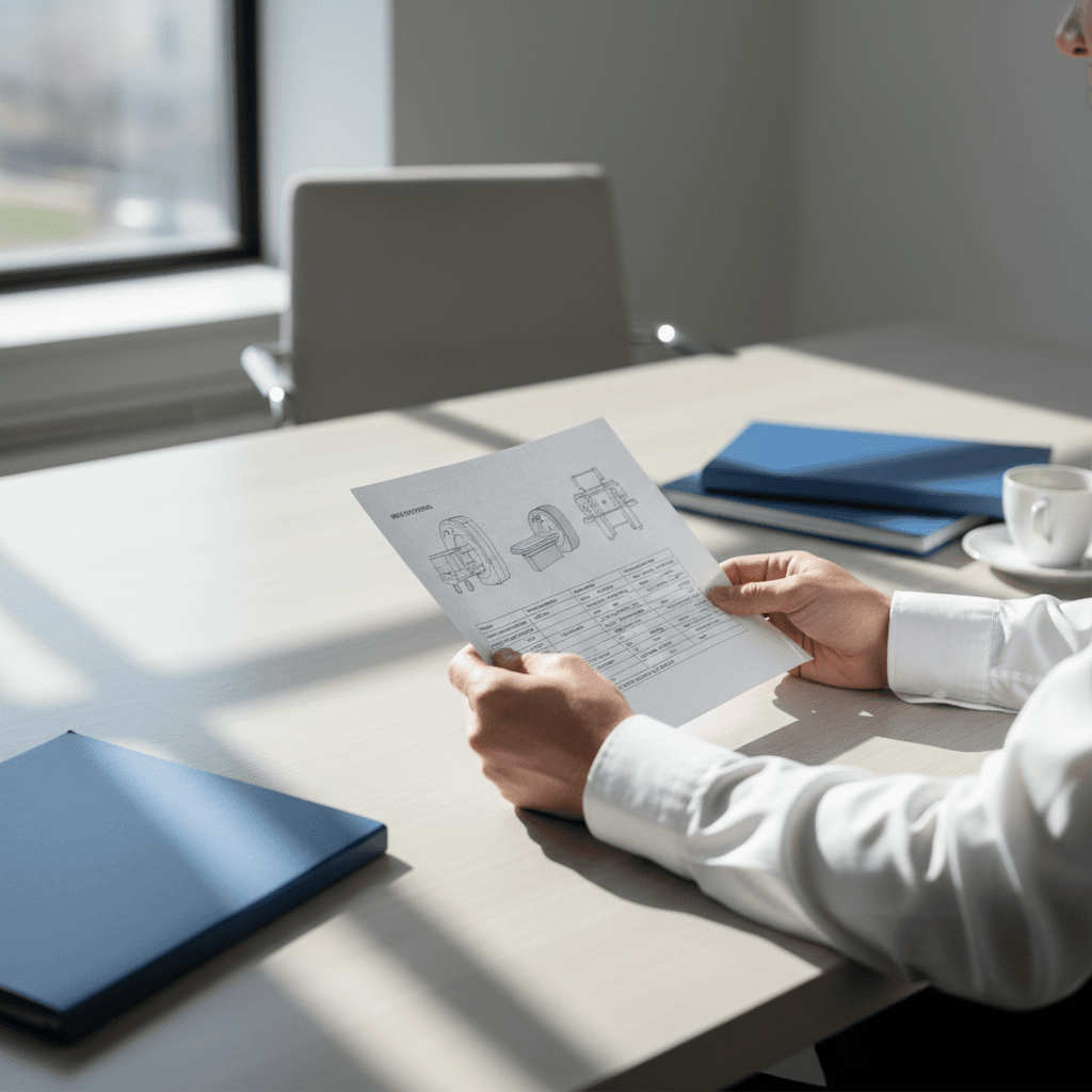 Competitive pricing - MRI equipment specification review