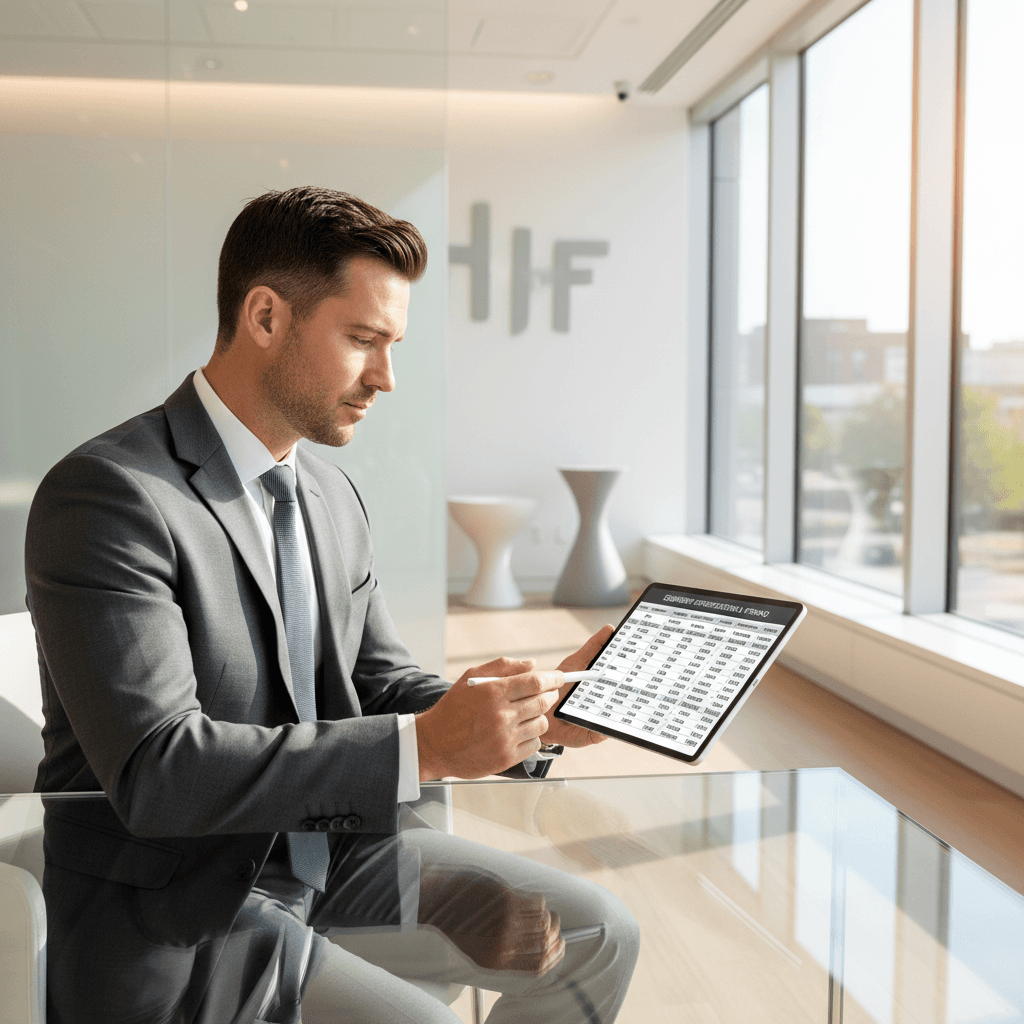 Pricing review and equipment specifications consultation